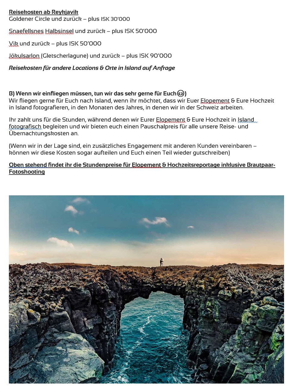 Island   Elopement Wedding Pakete 2